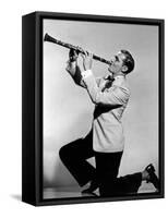 Jazz Musician Benny Goodman (1909-1986) c. 1945-null-Framed Stretched Canvas