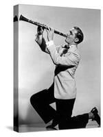 Jazz Musician Benny Goodman (1909-1986) c. 1945-null-Stretched Canvas