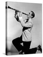 Jazz Musician Benny Goodman (1909-1986) c. 1945-null-Stretched Canvas