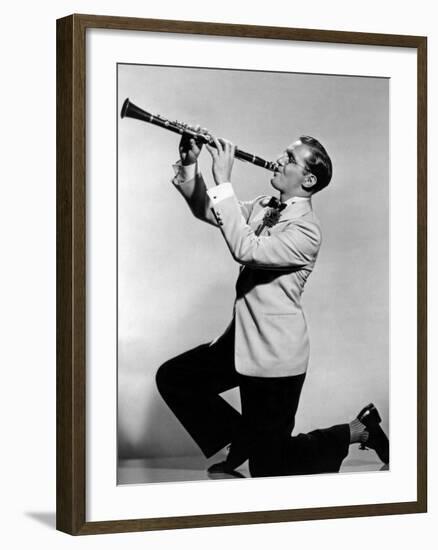 Jazz Musician Benny Goodman (1909-1986) c. 1945-null-Framed Photo