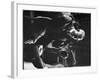 Jazz Musician Bunk Johnson Performing with His New Orleans Band-Gjon Mili-Framed Premium Photographic Print