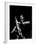 Jazz Musician, Gene Ammons Playing Saxophone-null-Framed Premium Photographic Print