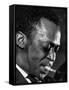 Jazz Musician Miles Davis Performing-Robert W^ Kelley-Framed Stretched Canvas