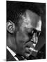 Jazz Musician Miles Davis Performing-Robert W^ Kelley-Mounted Premium Photographic Print