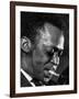 Jazz Musician Miles Davis Performing-Robert W^ Kelley-Framed Premium Photographic Print