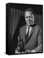 Jazz Musician Miles Davis-Robert W^ Kelley-Framed Stretched Canvas