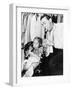 Jazz Musician Woody Herman Playing His Clarinet While His Daughter Ingrid Plays a Plastic Flute-null-Framed Photo