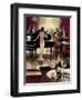 Jazz Night Out-Brent Heighton-Framed Art Print