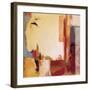 Jazz Notes II-Noah Li-Leger-Framed Giclee Print