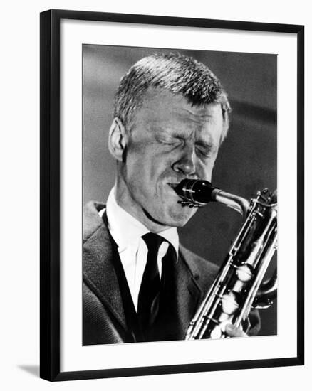 Jazz on a Summer's Day, Gerry Mulligan, 1960-null-Framed Premium Photographic Print