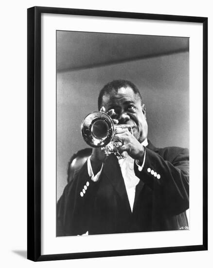 Jazz on a Summer's Day, Louis Armstrong, 1960-null-Framed Premium Photographic Print