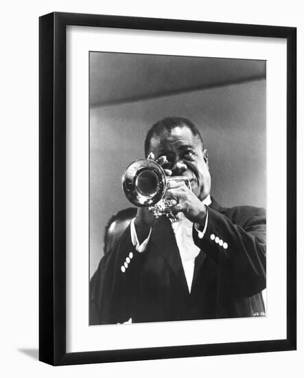 Jazz on a Summer's Day, Louis Armstrong, 1960-null-Framed Photo