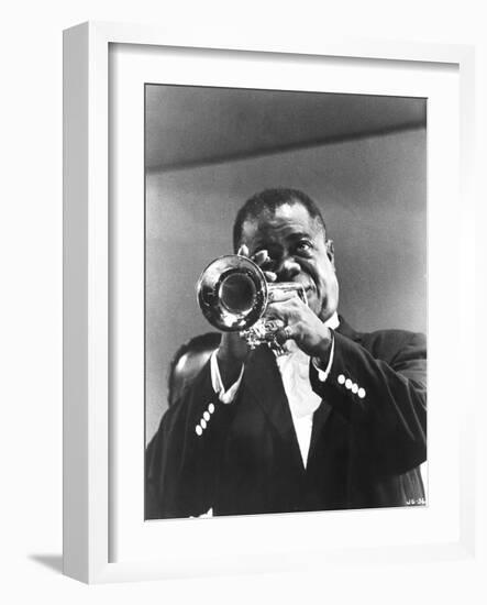 Jazz on a Summer's Day, Louis Armstrong, 1960-null-Framed Photo