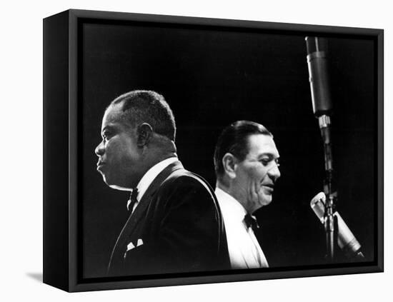 Jazz On A Summer's Day, Louis Armstrong, Jack Teagarden, 1960-null-Framed Stretched Canvas