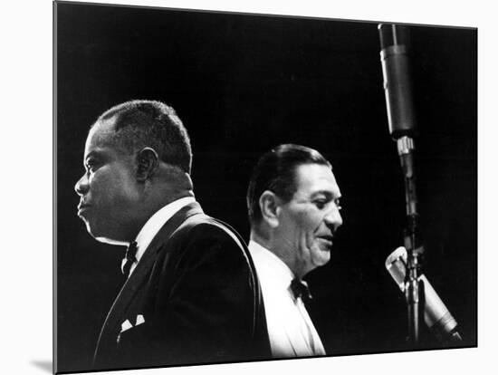 Jazz On A Summer's Day, Louis Armstrong, Jack Teagarden, 1960-null-Mounted Photo