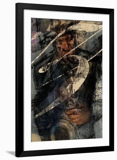 Jazz Panel 4-Eric Yang-Framed Art Print