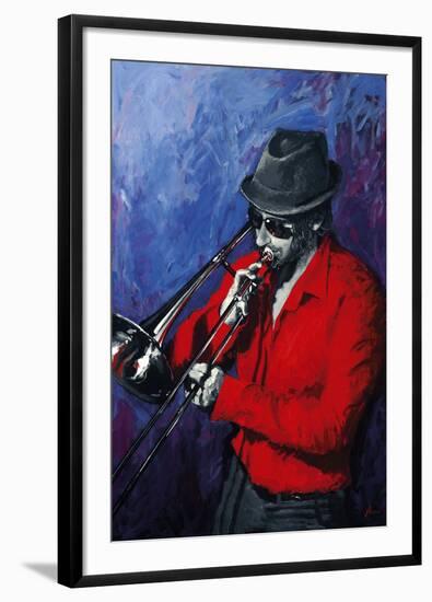 Jazz Passion II-Shawn Mackey-Framed Giclee Print