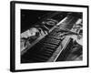 Jazz Pianist Mary Lou Williams's Hands on the Keyboard During Jam Session-Gjon Mili-Framed Premium Photographic Print