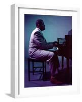 Jazz Pianist Oscar Peterson-Eliot Elisofon-Framed Premium Photographic Print