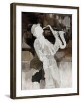 Jazz Sax-Mark Chandon-Framed Giclee Print