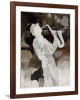 Jazz Sax-Mark Chandon-Framed Giclee Print