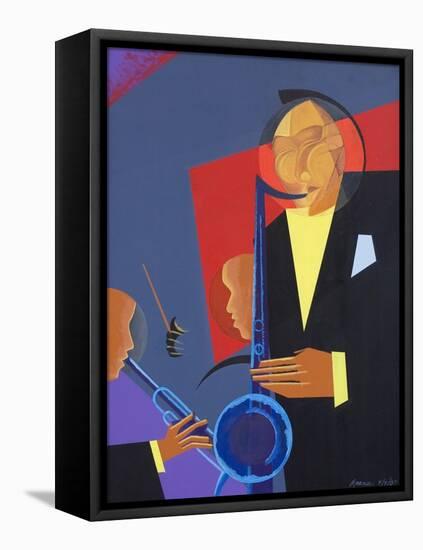 Jazz Sharp, 2007-Kaaria Mucherera-Framed Stretched Canvas