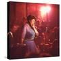 Jazz Singer Ella Fitzgerald Performing at "Mr. Kelly's" Nightclub-Yale Joel-Stretched Canvas