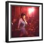 Jazz Singer Ella Fitzgerald Performing at "Mr. Kelly's" Nightclub-Yale Joel-Framed Premium Photographic Print