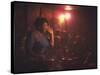 Jazz Singer Ella Fitzgerald Performing at "Mr. Kelly's" Nightclub-Yale Joel-Stretched Canvas