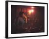 Jazz Singer Ella Fitzgerald Performing at "Mr. Kelly's" Nightclub-Yale Joel-Framed Premium Photographic Print