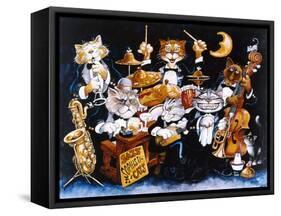 Jazz Sophisticats-Bill Bell-Framed Stretched Canvas