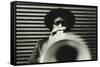 Jazz - The Musician-Trends International-Framed Stretched Canvas