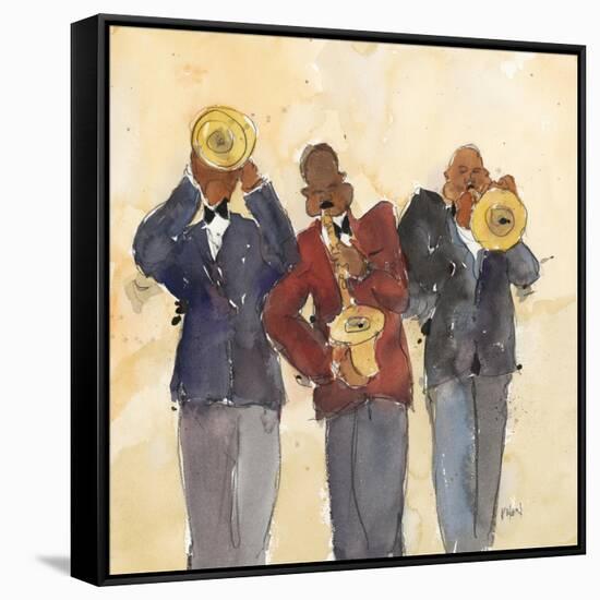 Jazz Trio I-Samuel Dixon-Framed Stretched Canvas