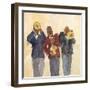 Jazz Trio I-Samuel Dixon-Framed Art Print