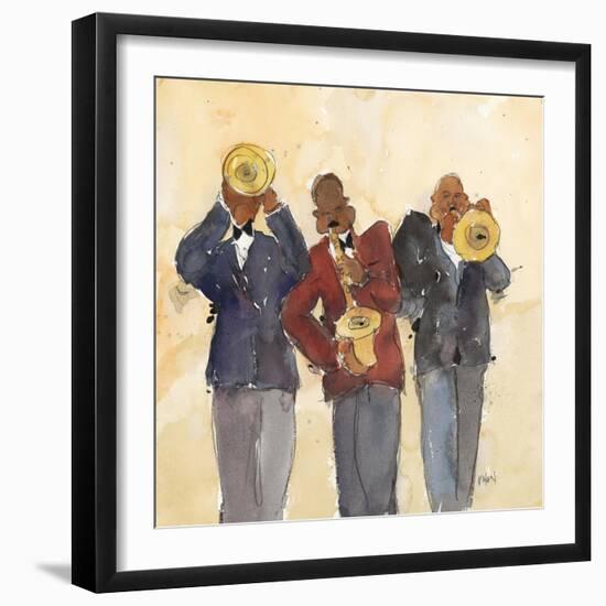 Jazz Trio I-Samuel Dixon-Framed Art Print