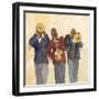 Jazz Trio I-Samuel Dixon-Framed Art Print