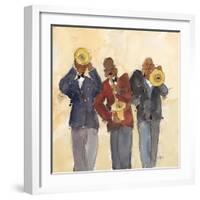 Jazz Trio I-Samuel Dixon-Framed Art Print