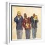 Jazz Trio I-Samuel Dixon-Framed Art Print