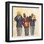 Jazz Trio I-Samuel Dixon-Framed Art Print