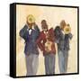 Jazz Trio I-Samuel Dixon-Framed Stretched Canvas