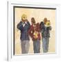 Jazz Trio I-Samuel Dixon-Framed Art Print