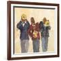 Jazz Trio I-Samuel Dixon-Framed Art Print