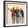 Jazz Trio II-Samuel Dixon-Framed Art Print