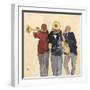 Jazz Trio II-Samuel Dixon-Framed Art Print