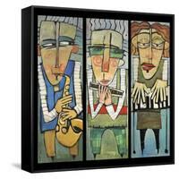 Jazz Trio-Tim Nyberg-Framed Stretched Canvas