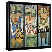 Jazz Trio-Tim Nyberg-Framed Stretched Canvas