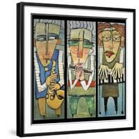Jazz Trio-Tim Nyberg-Framed Premium Giclee Print