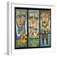 Jazz Trio-Tim Nyberg-Framed Giclee Print