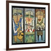 Jazz Trio-Tim Nyberg-Framed Giclee Print