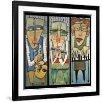 Jazz Trio-Tim Nyberg-Framed Giclee Print